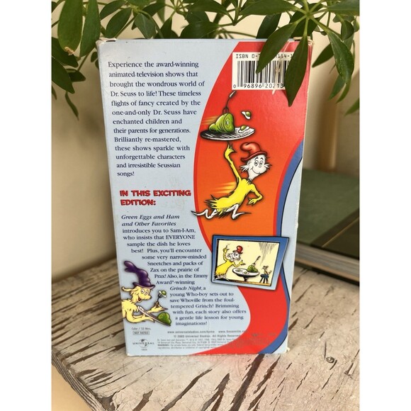 Vintage 2003 Dr. Seuss Green Eggs And Ham VHS Tape / Retro / Classic Learning - Picture 3 of 5